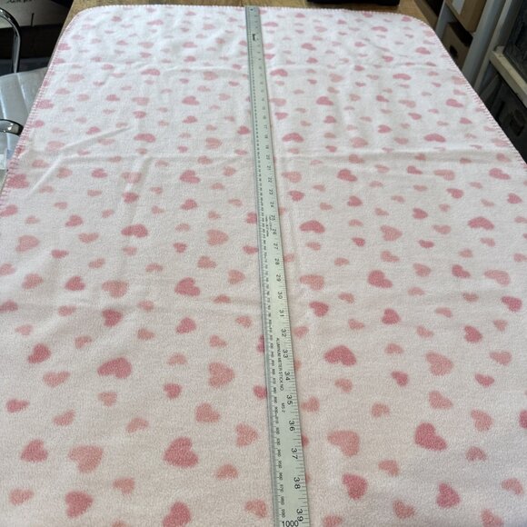 Just Born Pink Baby Blanket Butterfly Fleece Baby Blanket Girls - Picture 5 of 6